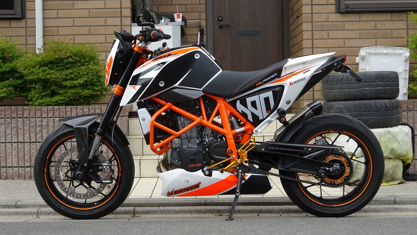 同梱不可】 まるぞう様専用 KTM 690duke シングルシートカウル パワー