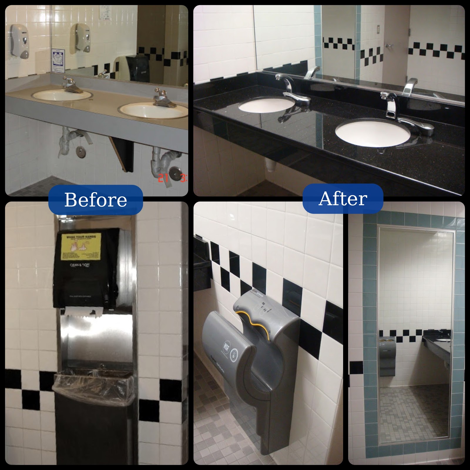 The Collins College Expansion & Upgrades: Restroom Facelift at the ...