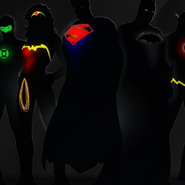 Justice League All Black Wallpaper Engine