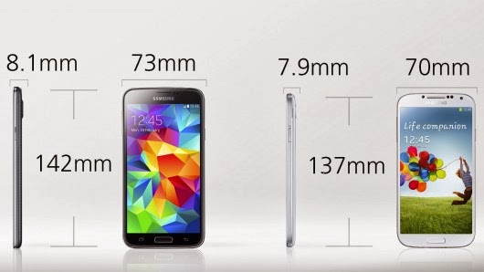 Samsung Galaxy S5 vs Galaxy S4