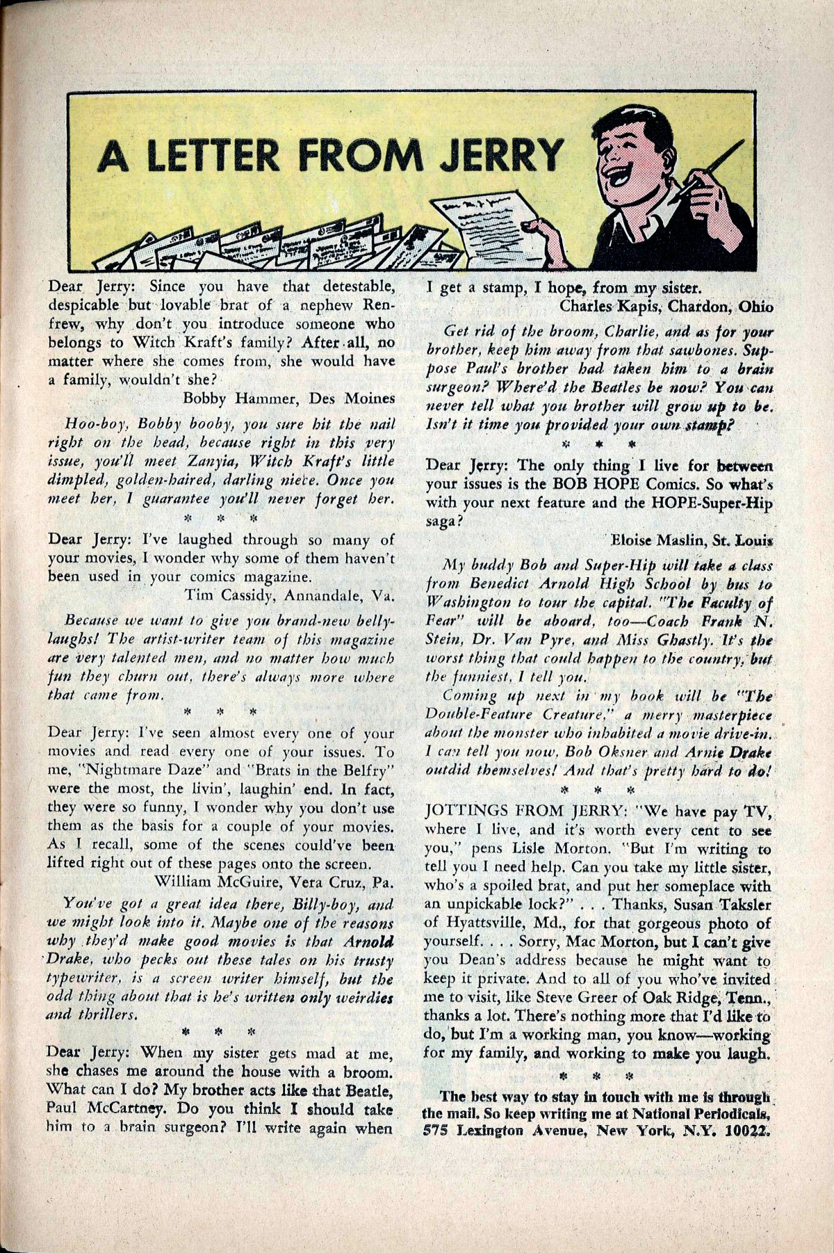 Read online The Adventures of Jerry Lewis comic -  Issue #95 - 33