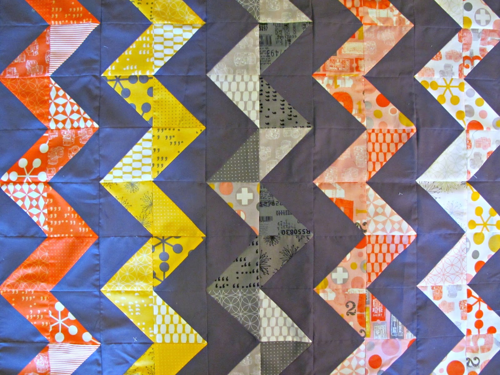 A Note to Follow Sew BIG Quilt top DONE!