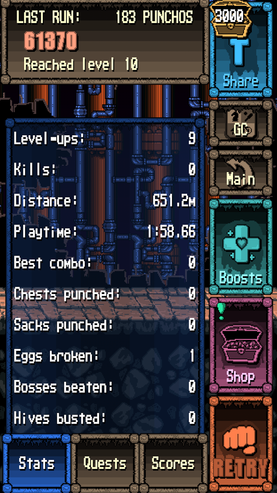 [FREE ANDROID GAME] Punch Quest 2D Side Scrolling Action Game Punch