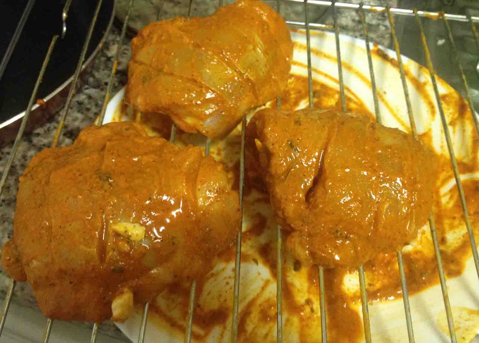 GRILLED CHICKEN THIGHS