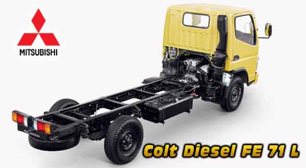Colt Diesel FE 71 L Harga Bekas Truk Diesel Bak Kayu