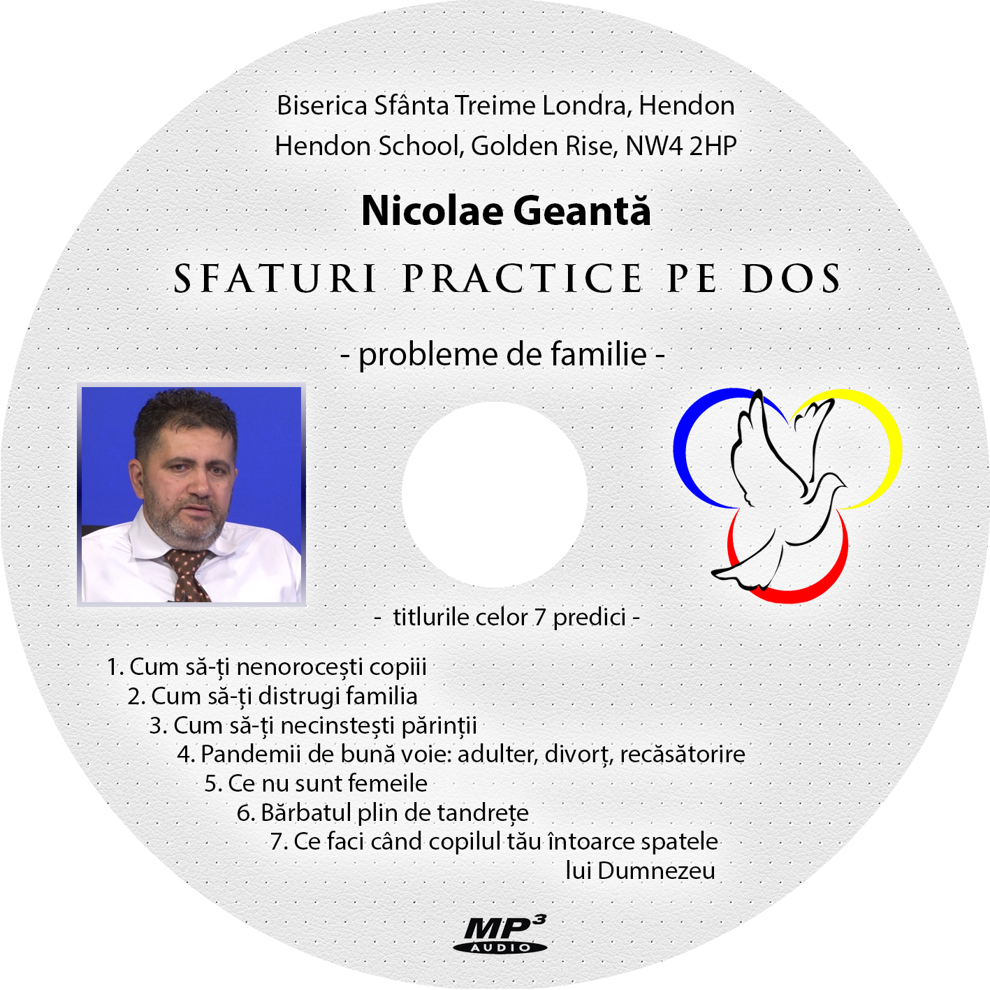 Nicolae Geantă - CD predici familie