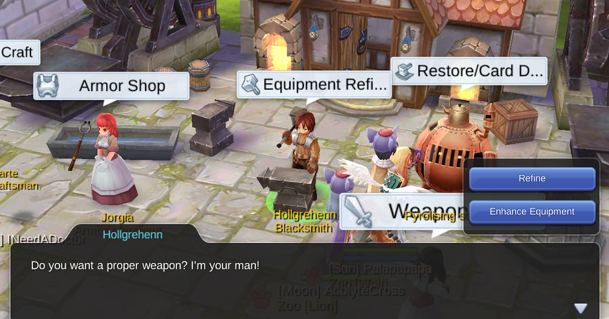Ragnarok Mobile Equipment Refine and Broken Equipment