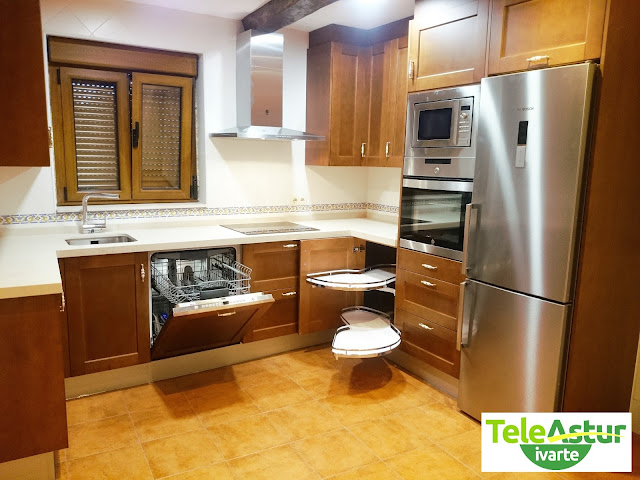 muebles de cocina, rustico