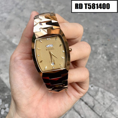 Đồng hồ Rado dây đá ceramic vàng RD T581400