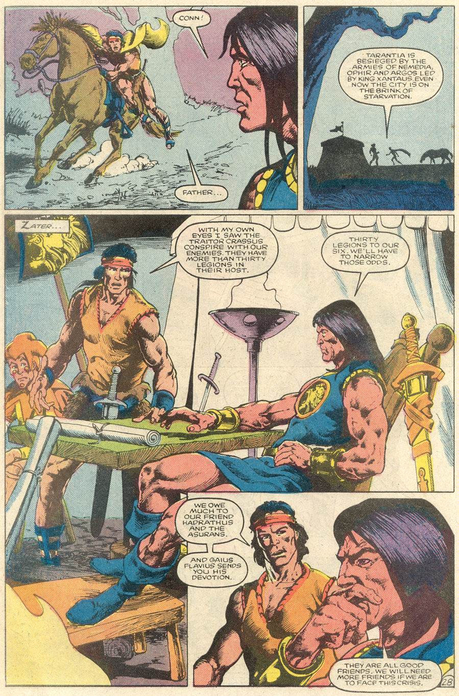 Read online Conan the King comic -  Issue #31 - 29