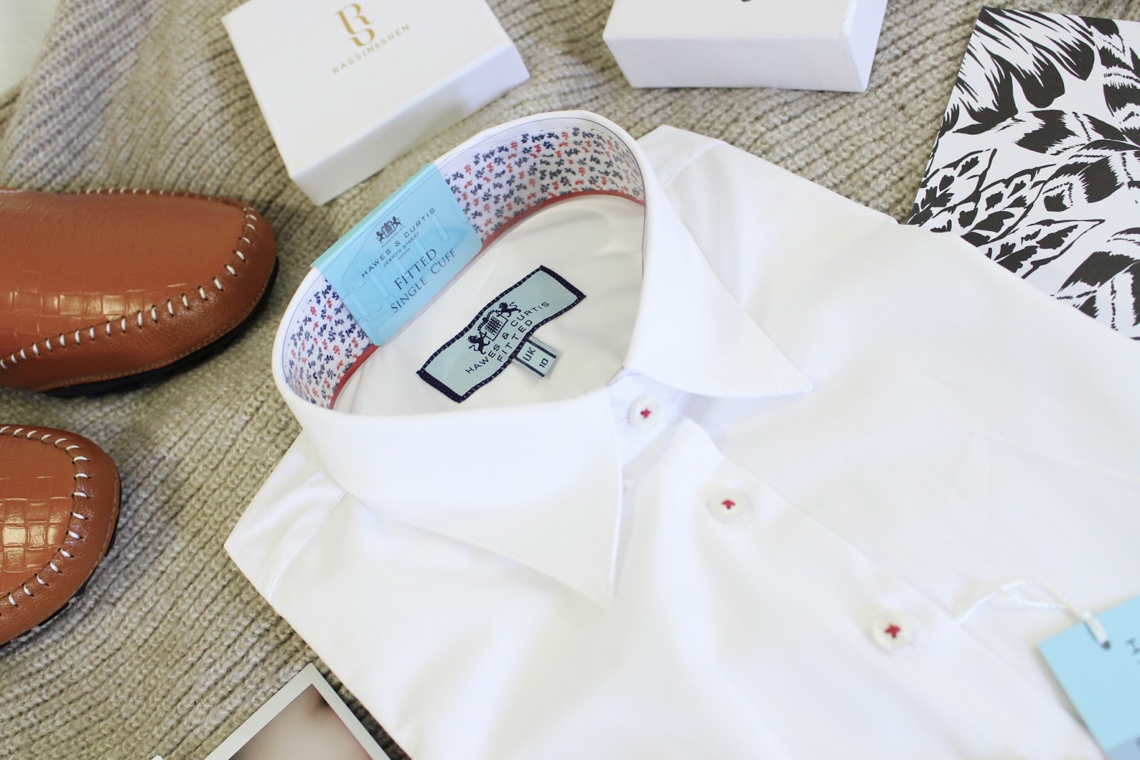 My Shirt Haul Hawes & Curtis Tryout and Review fantail flo