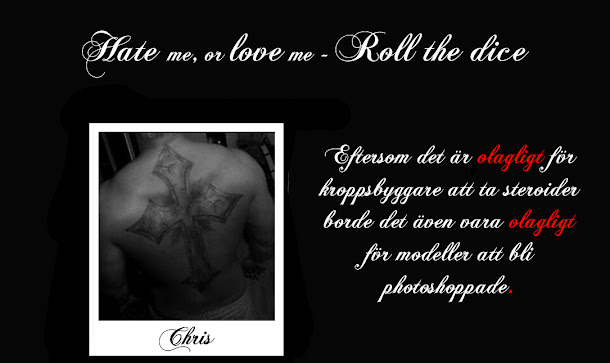 Hate me or love me - Roll the dice
