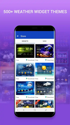 حميل تطبيق الطقس الجديد Apex Weather برابط مباشر apkpure