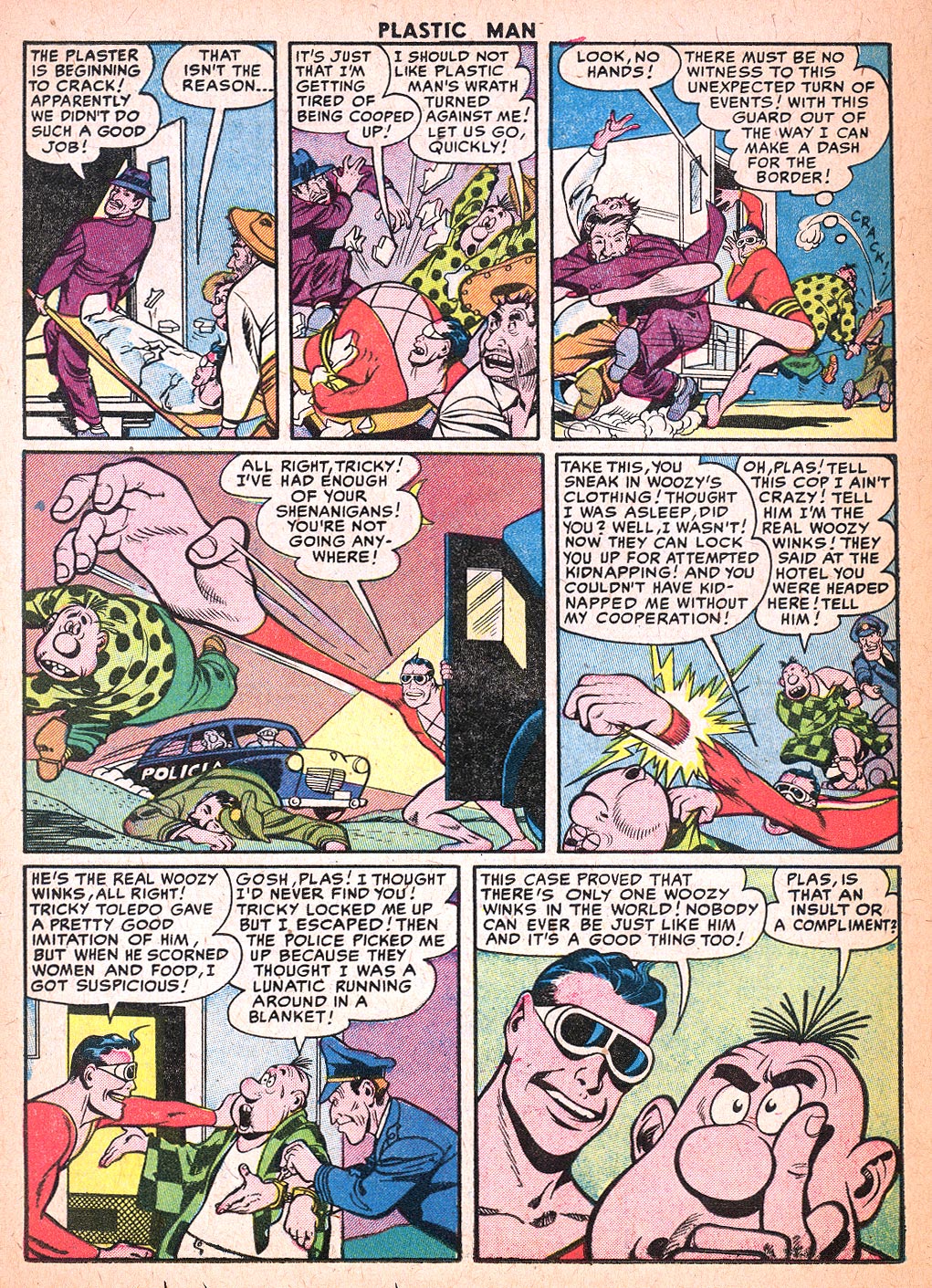 Read online Plastic Man (1943) comic -  Issue #53 - 14
