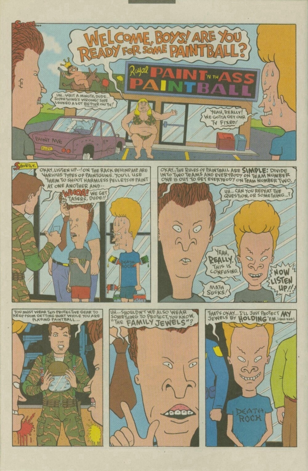 Read online Beavis and Butt-Head comic -  Issue #19 - 22
