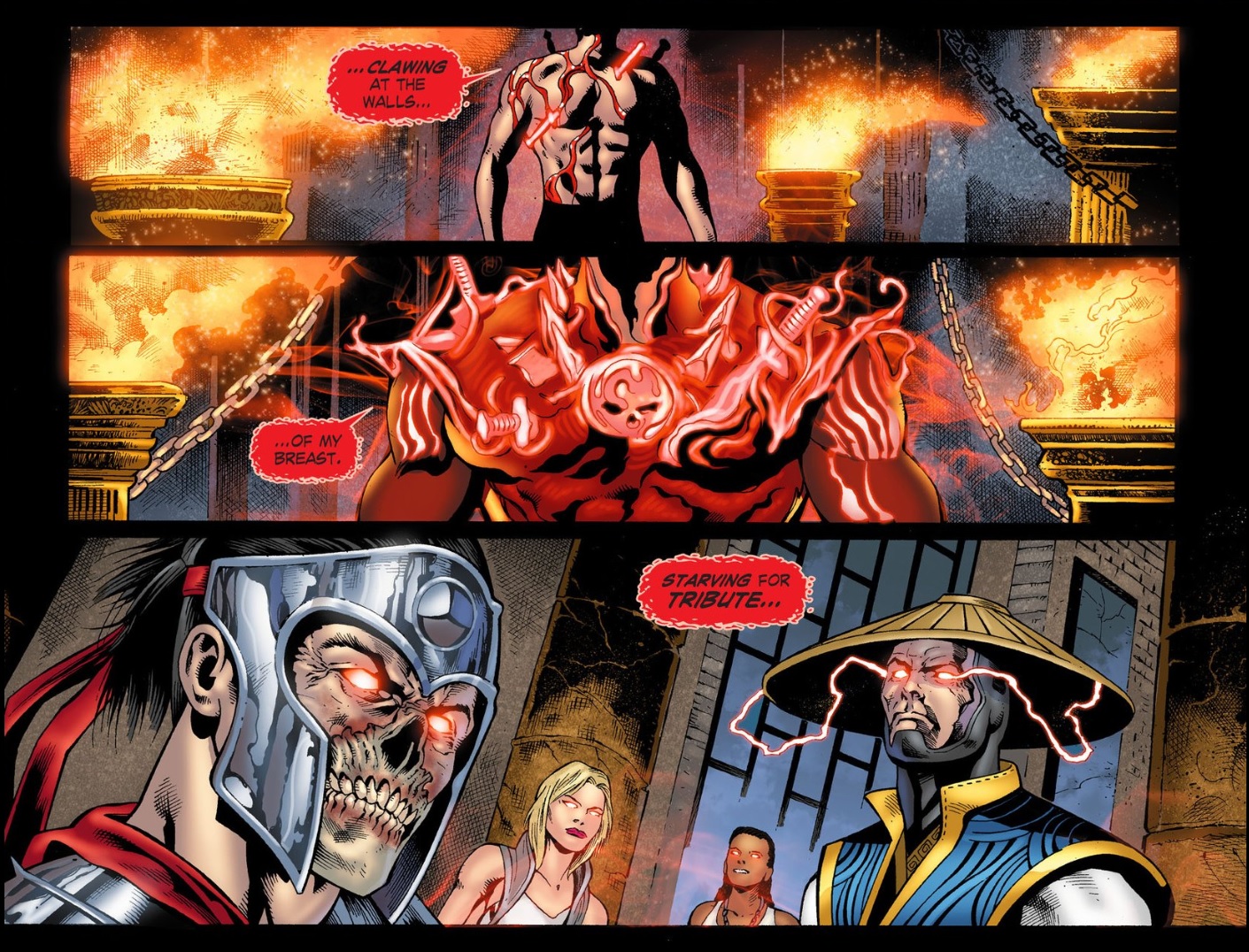 Read online Mortal Kombat X [I] comic -  Issue #29 - 4