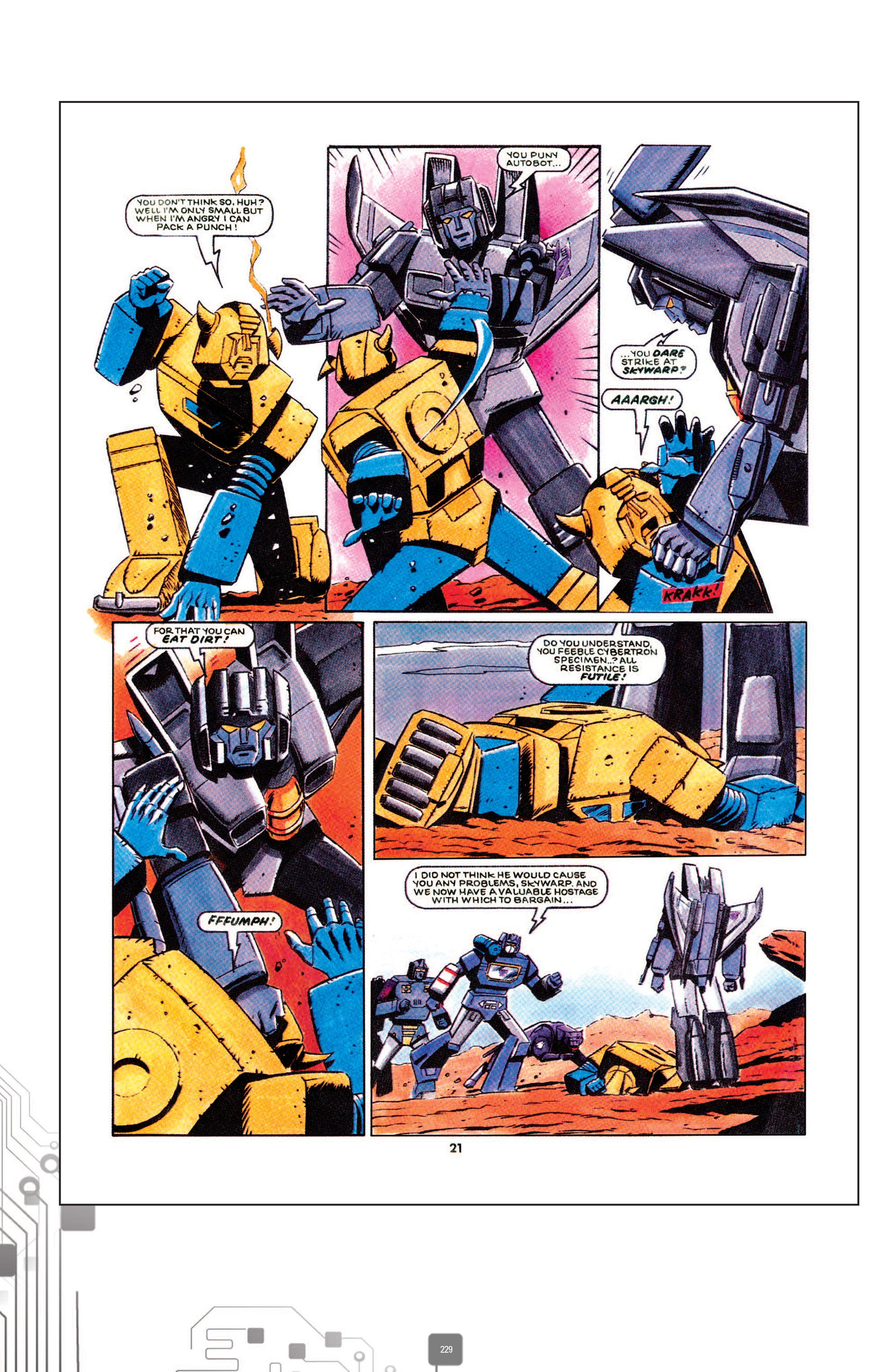 Read online The Transformers Classics UK comic -  Issue # TPB 1 - 230