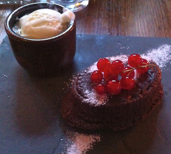 Lucy's of Ambleside Up the Duff Pudding Club - Hot Chocolate Fondant