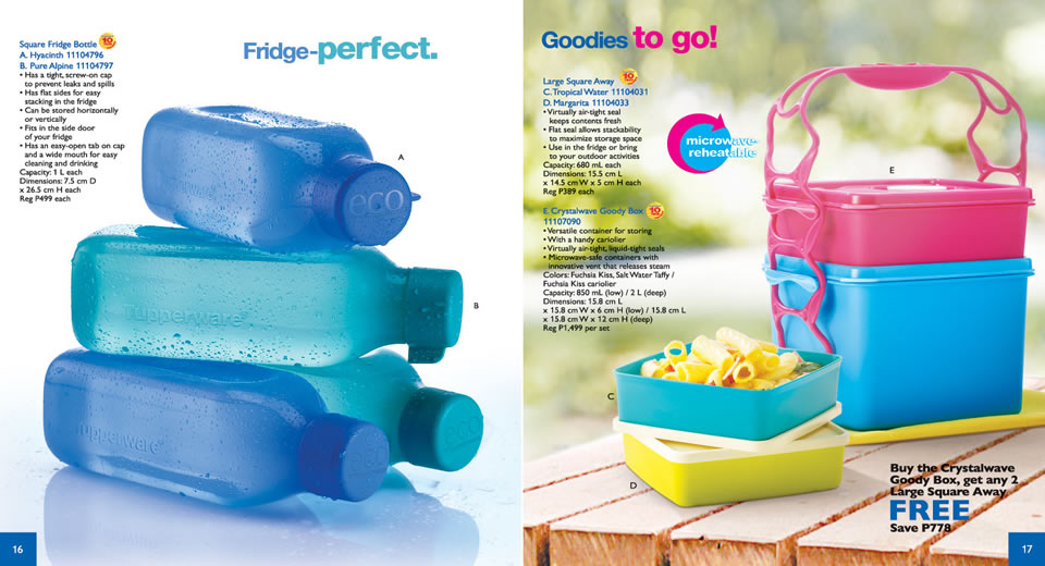 My Tupperware Catalog Tupperware Monthly Brochure August 131, 2013.