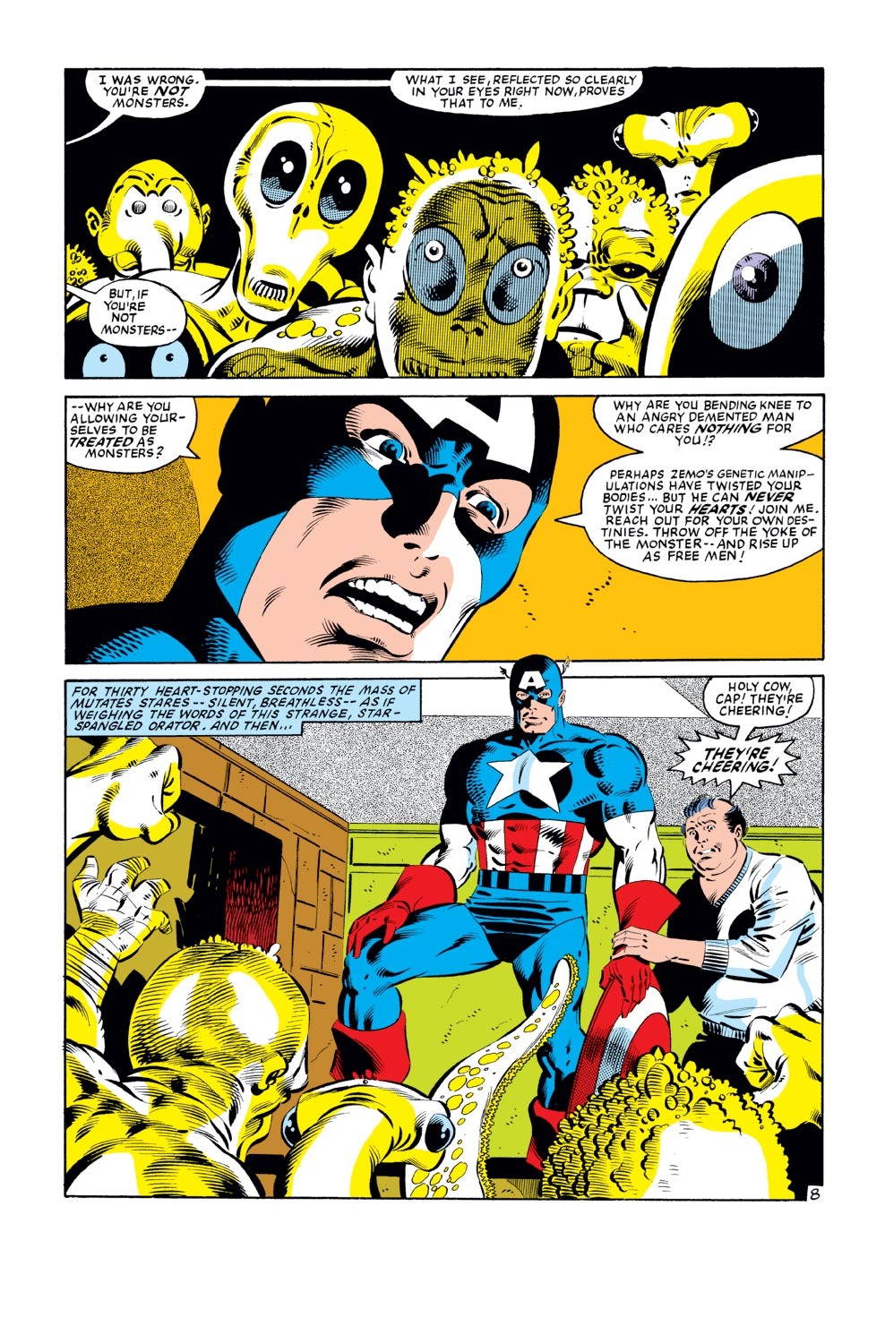 Captain America (1968) Issue #278 #194 - English 9