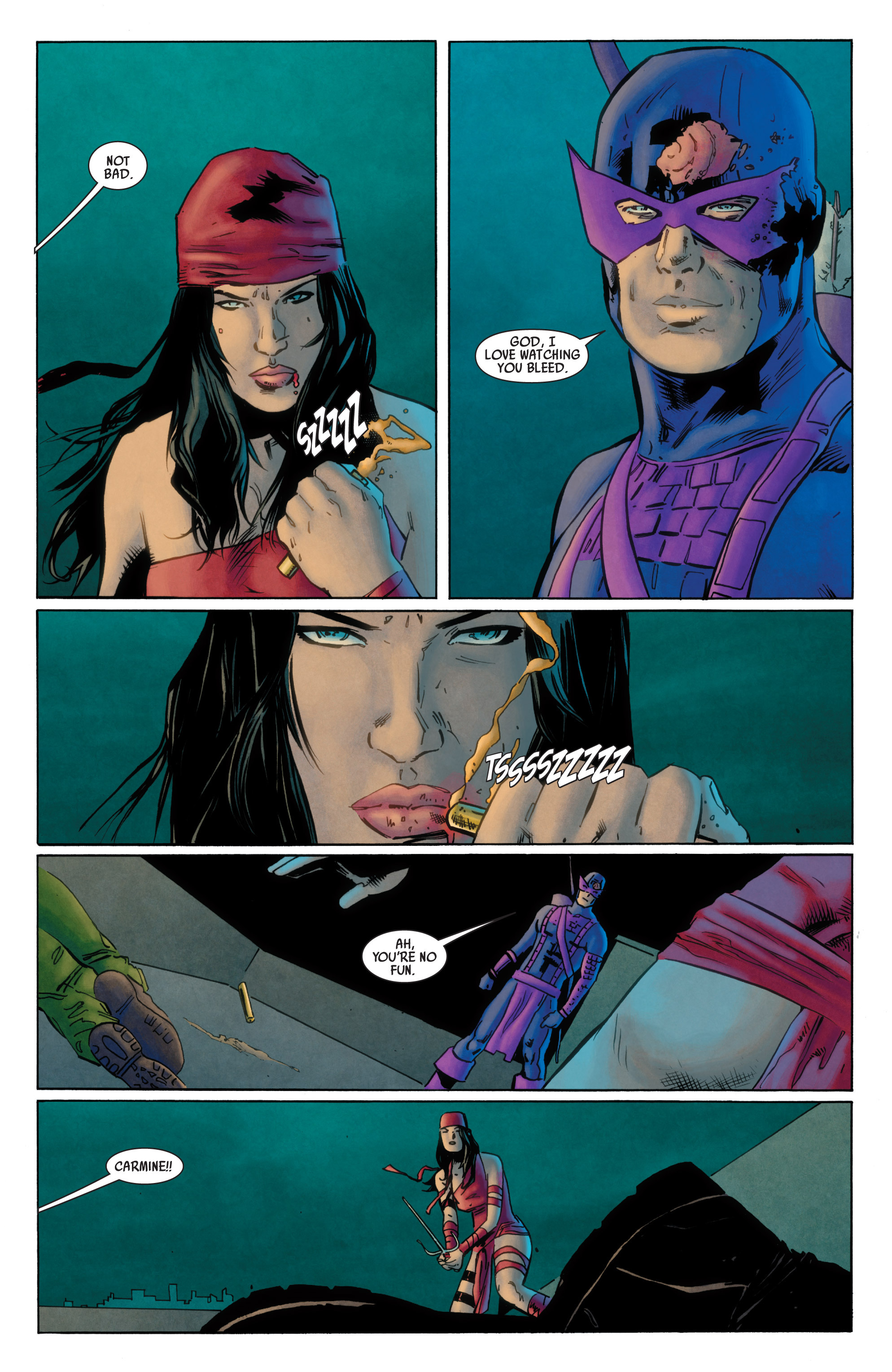 Read online Dark Reign: Elektra comic -  Issue #4 - 11