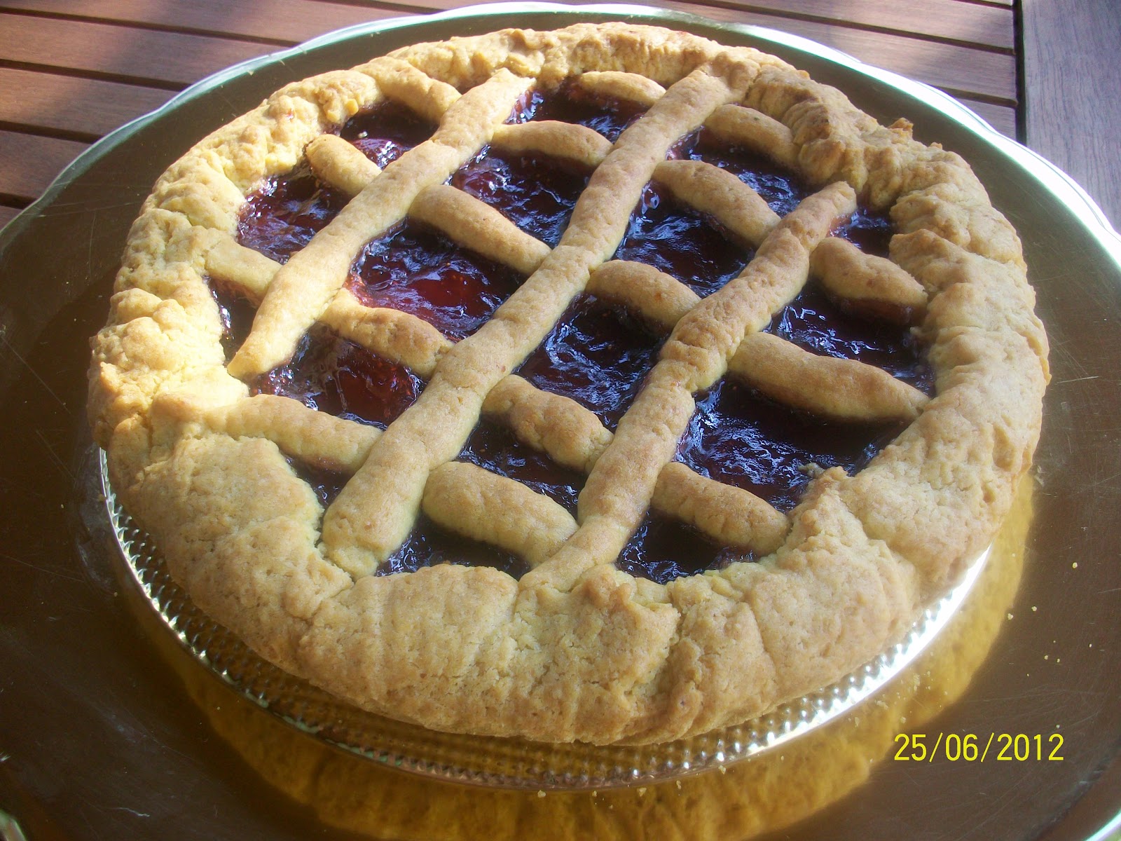 base per crostata di marmellata