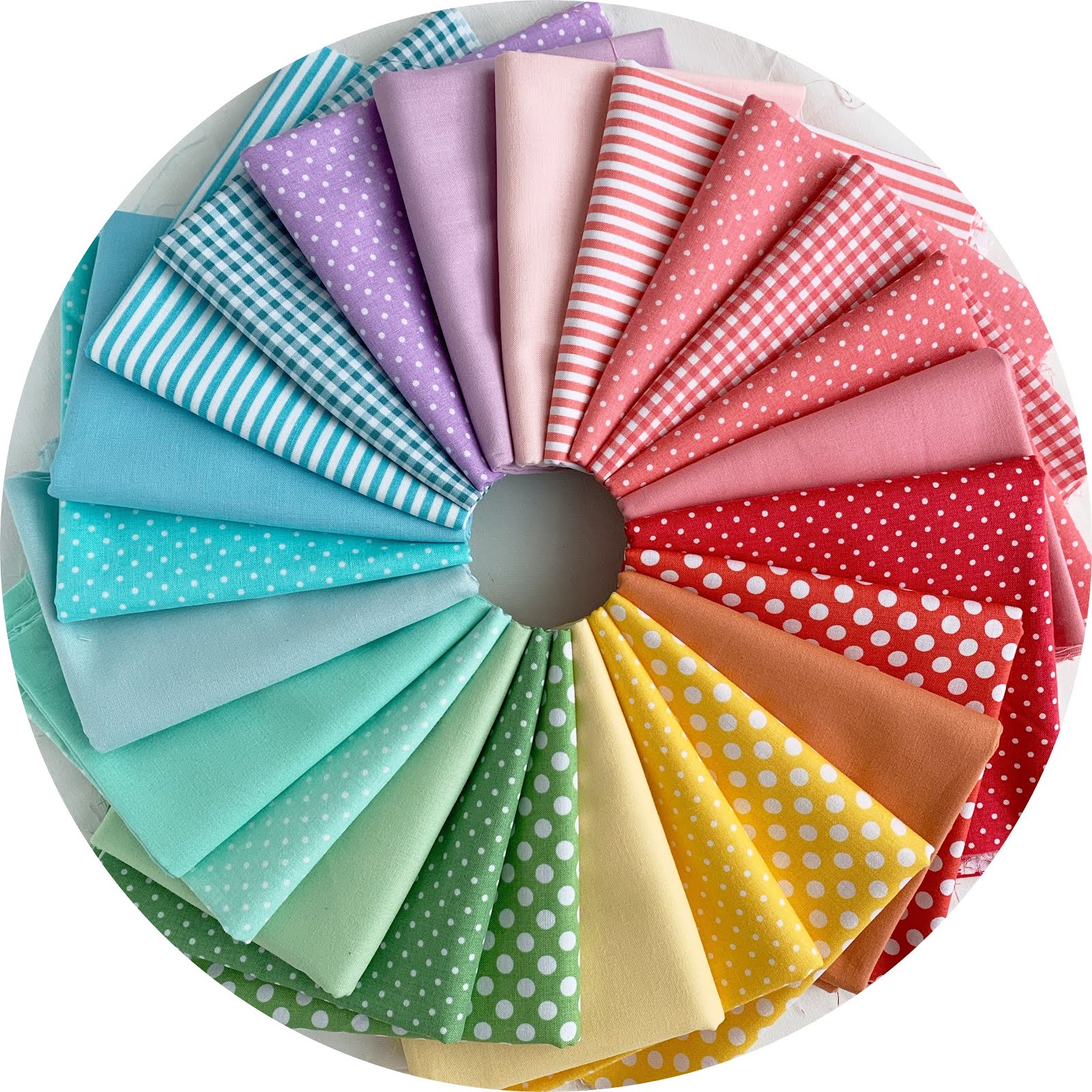 Woodberry Way: Rainbow Fabric Bundles