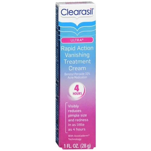 clearasil ultra rapid action pimple cream