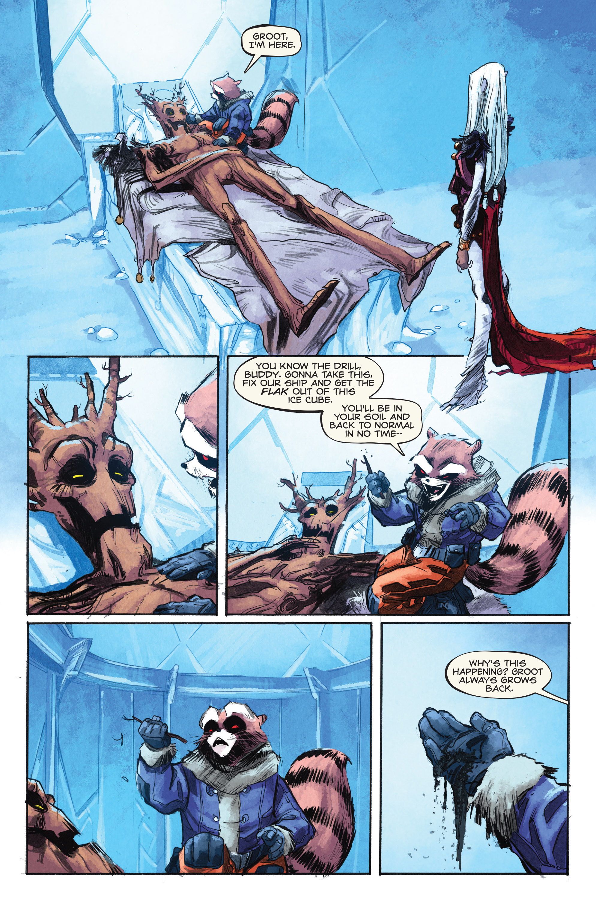 Read online Rocket Raccoon (2014) comic -  Issue #7 - 16