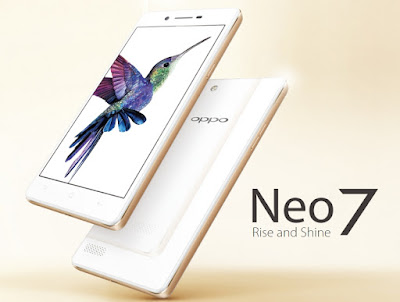 Oppo Neo 7, Ponsel 4G LTE Berbekal Kamera 8 Megapixel dengan aperture F/2.0 Dibandrol Seharga Rp. 2 Jutaan