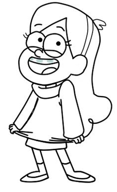 Gravity falls coloring pages 3