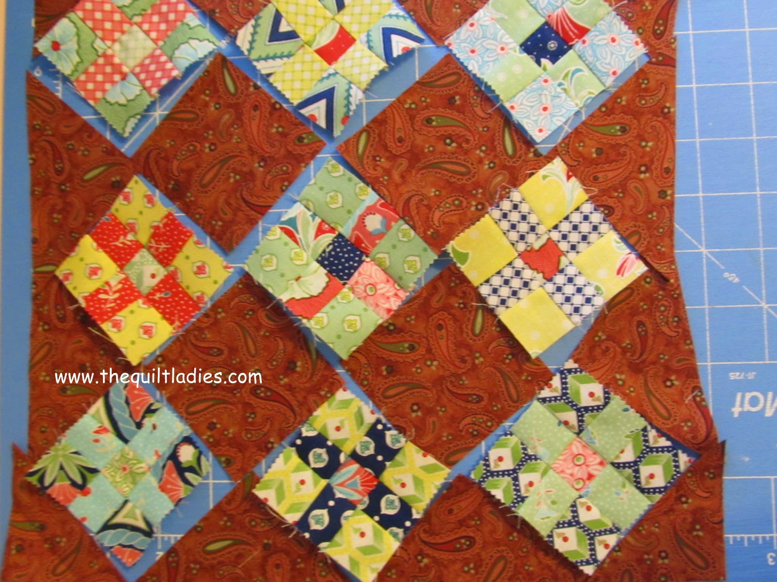 9-Patch Quilt Pattern Tutorial.