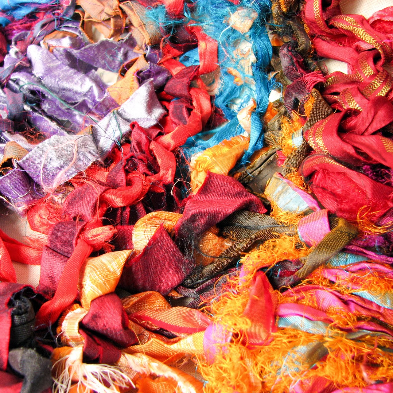 Sanjo Silk Sari Silk Ribbon!