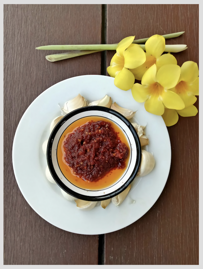 Indonesian Medan Food: Sambal Terasi, Shrimp paste sambal