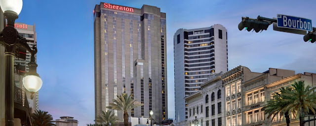Sheraton New Orleans Hotel offers travelers pet-friendly accommodations, an array of amenities and a location downtown in the French Quarter.