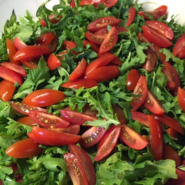 Rhonda's Creative Life Healthy Eating/Asparagus and Arugula Pasta Salad