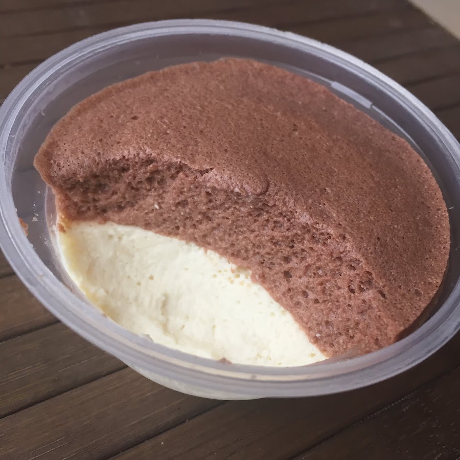 Postre light de chocolate para dieta