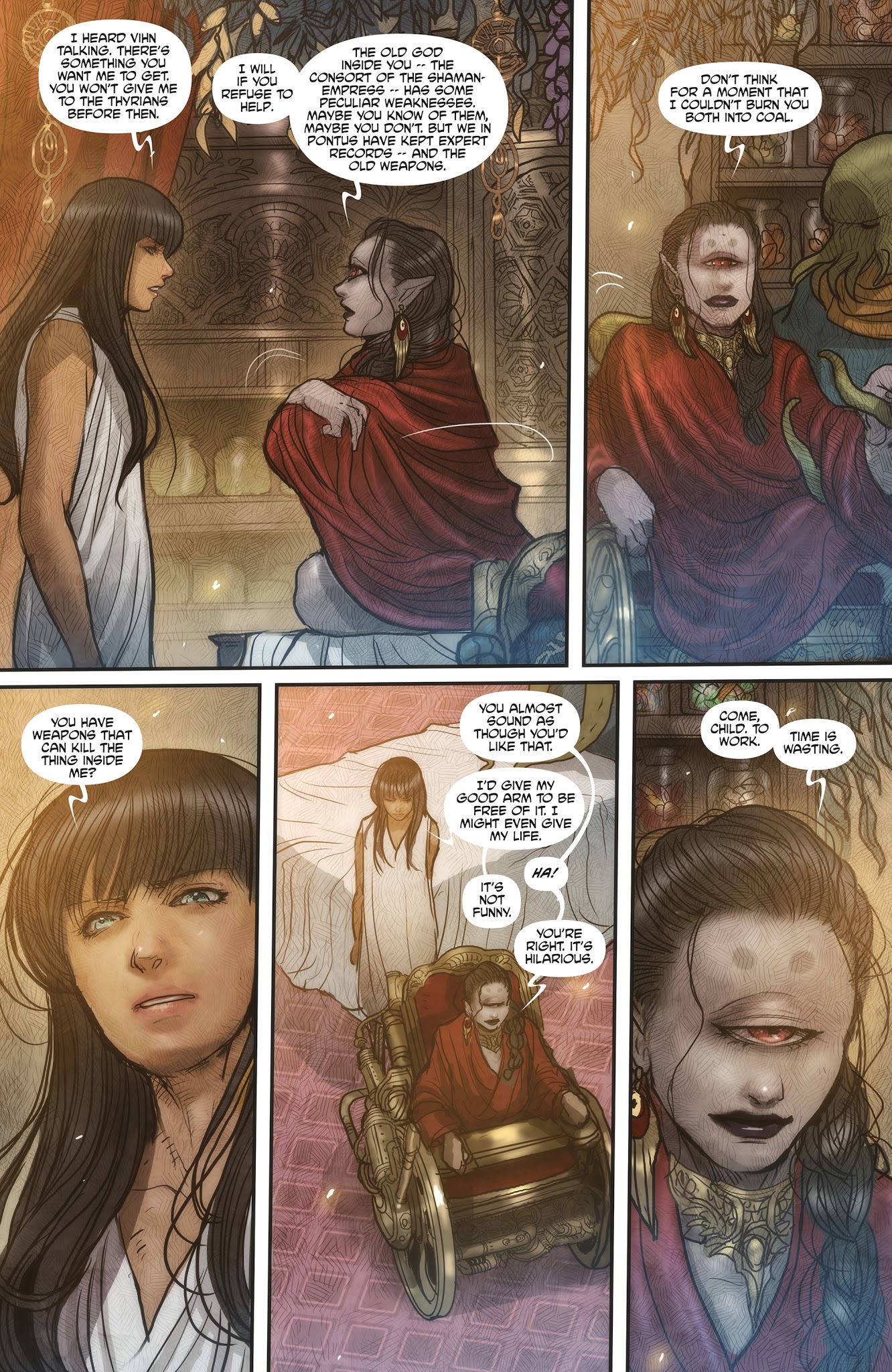 Read online Monstress comic -  Issue #15 - 6