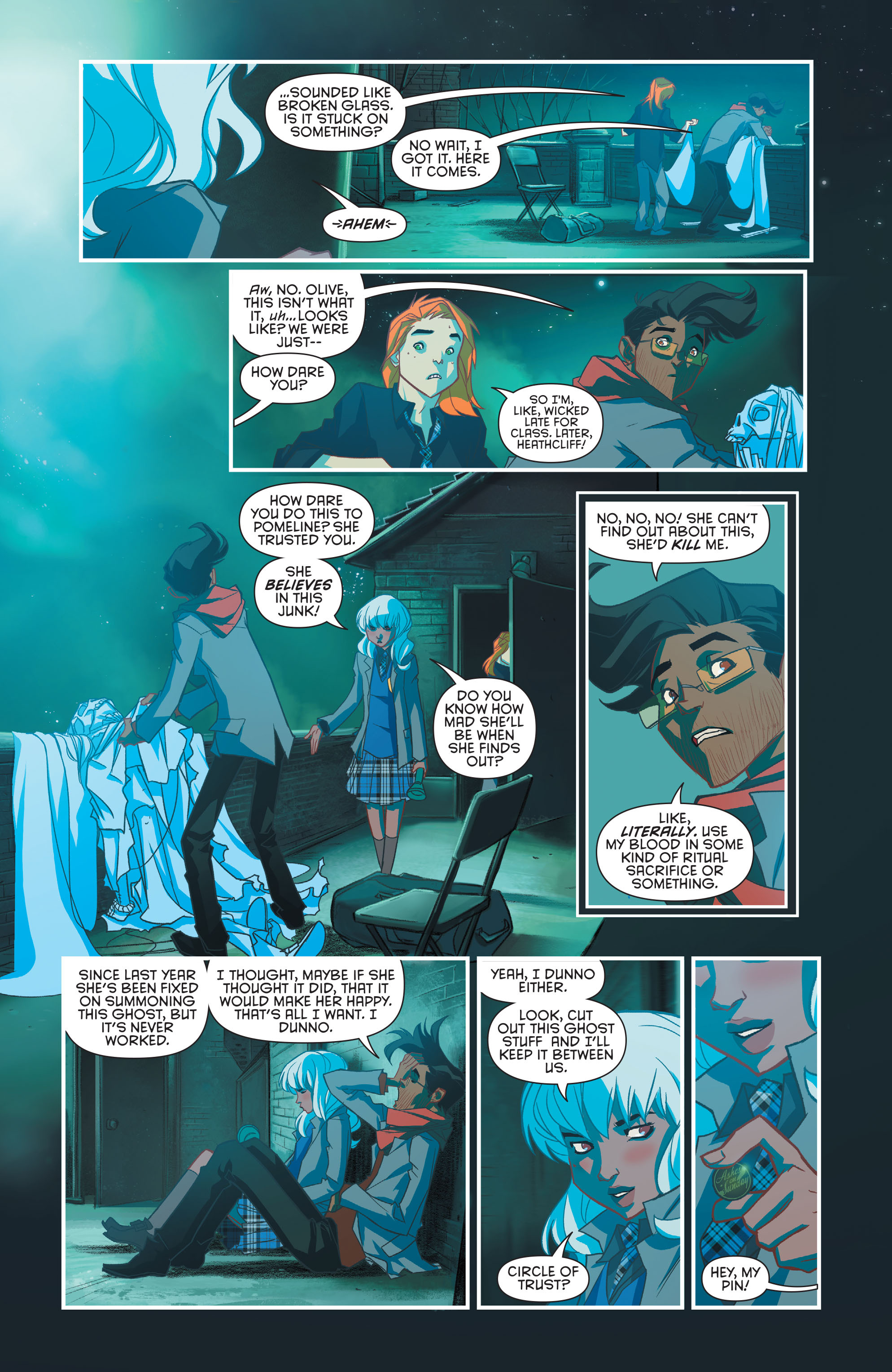 Read online Gotham Academy comic -  Issue #4 - 14