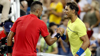 Nadal wants Kyrgios to set better example