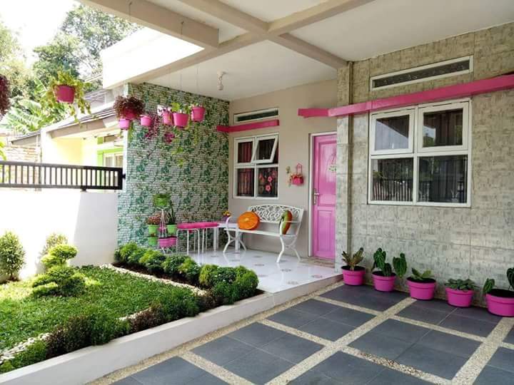 Contoh Desain Teras Rumah Minimalis Tipe 36 45 60 Sederhana Foto