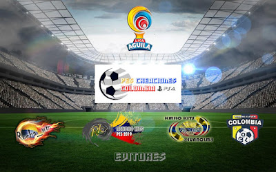 PES 2019 PS4 Option File Liga Aguila Colombia Season 2018/2019