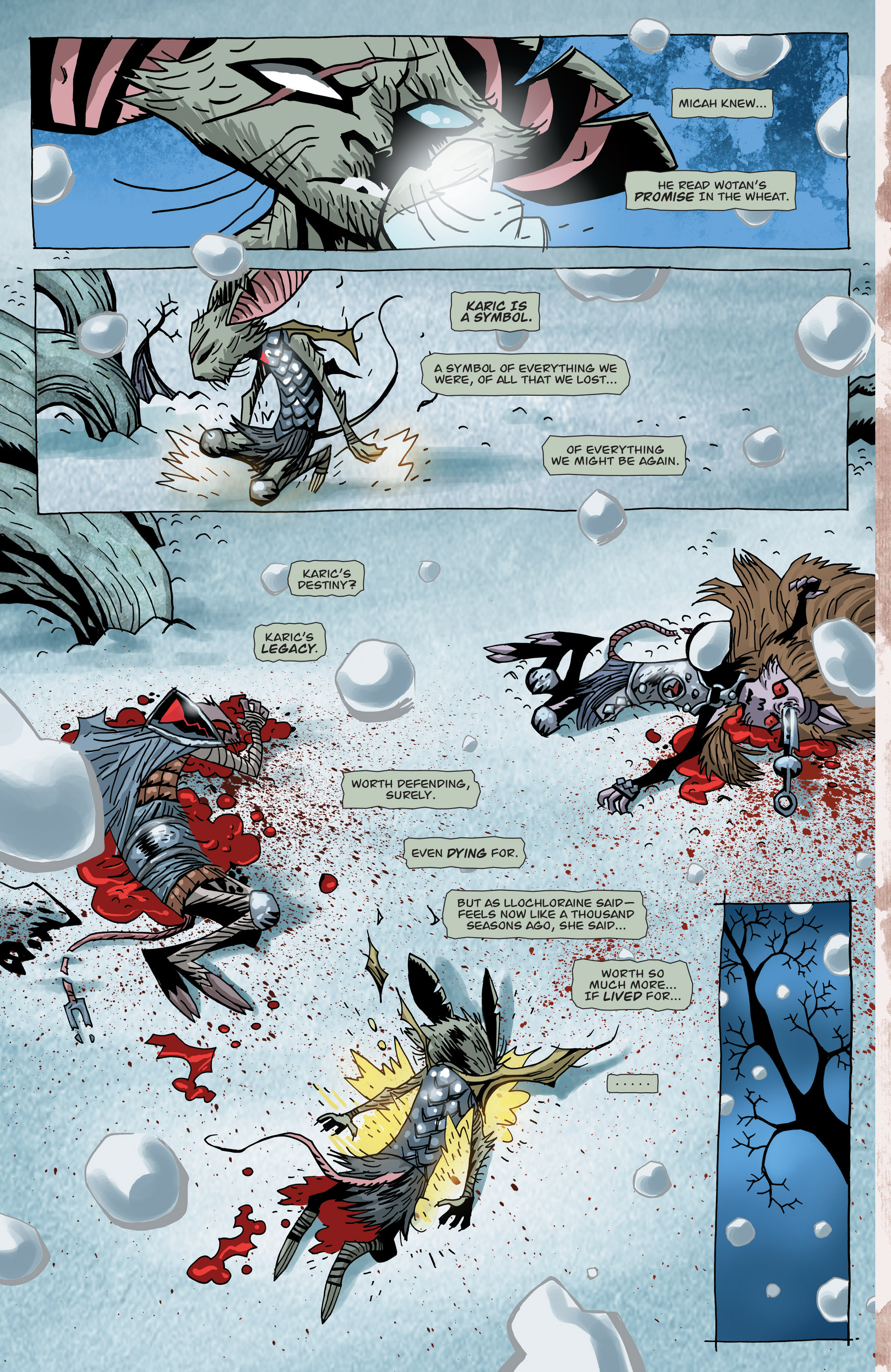 The Mice Templar Volume 3: A Midwinter Night's Dream issue TPB - Page 192