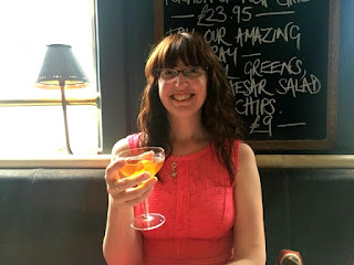 Jamie's Italian Nottingham Review | Morgan's Milieu: Cheers! I enjoy more of my Stiletto Manhattan.