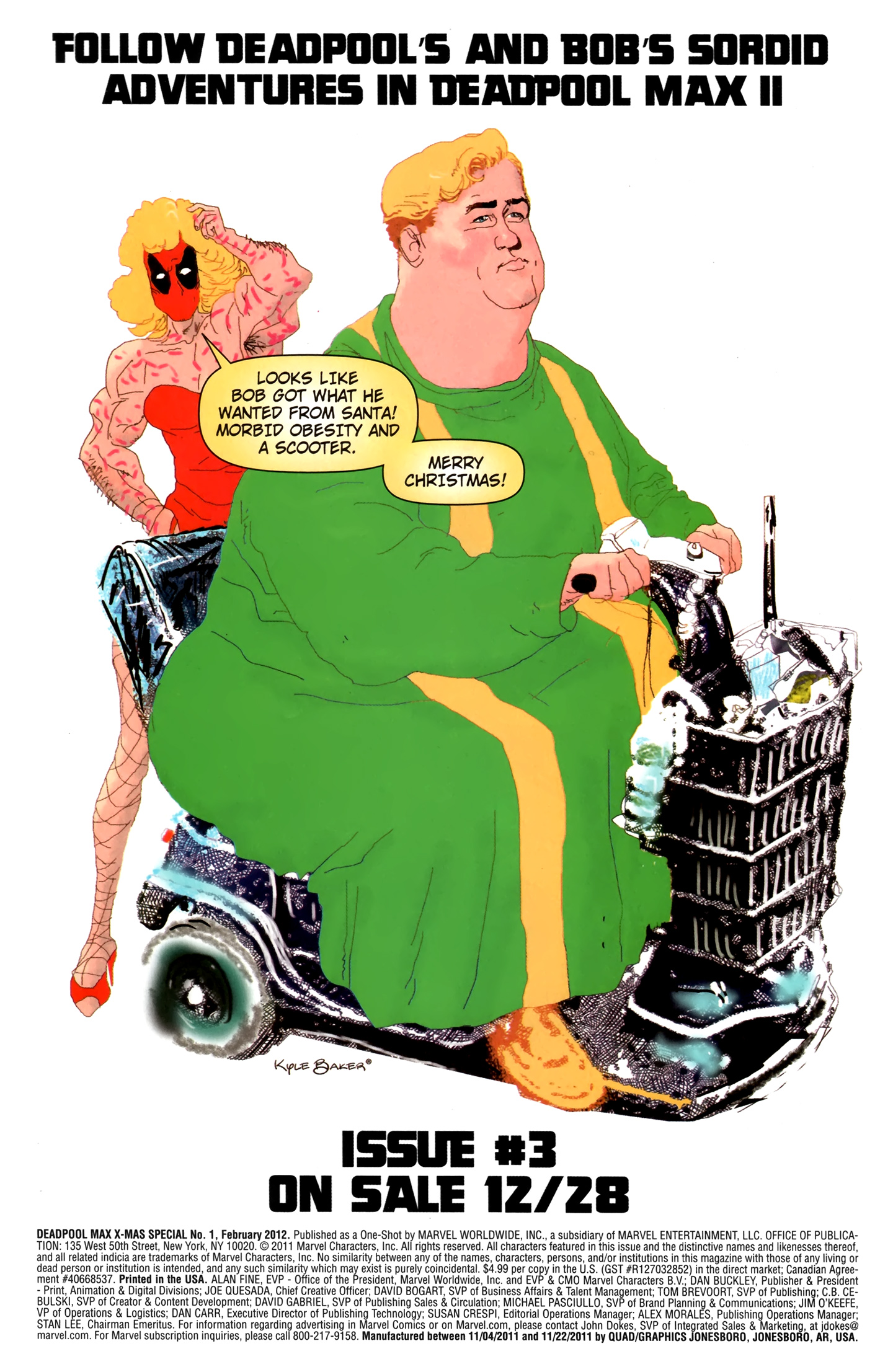 Read online Deadpool MAX X-Mas Special comic -  Issue # Full - 33