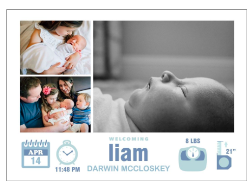 costco birth announcements