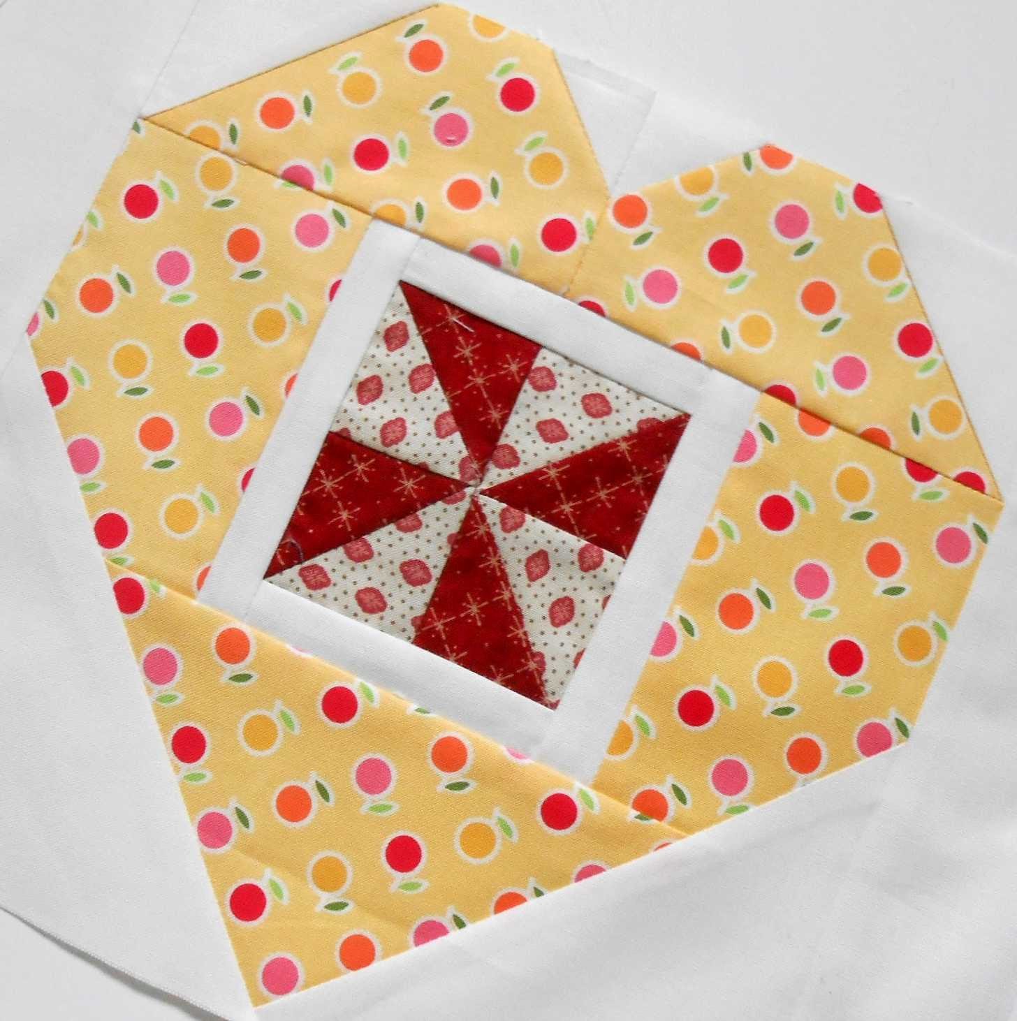 The Patchsmith "Place in My Heart" Patchwork Block