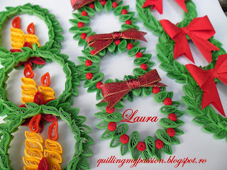 quilling my passion: quilled christmas ornaments