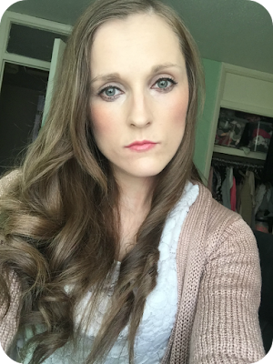 makeup revolution lip power everything's alright lipstick on makeup revolution lip power everything's alright lipstick on