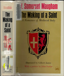 dust jacket of The Making of a Saint 1966